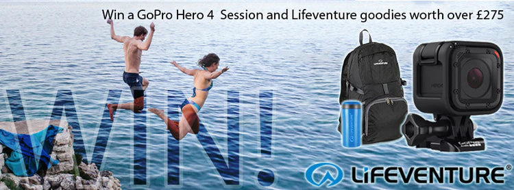 Win! A GoPro Hero 4 and Lifeventure Goodies