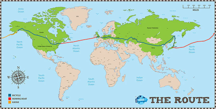 Sarah Outen: From London to London, via the world