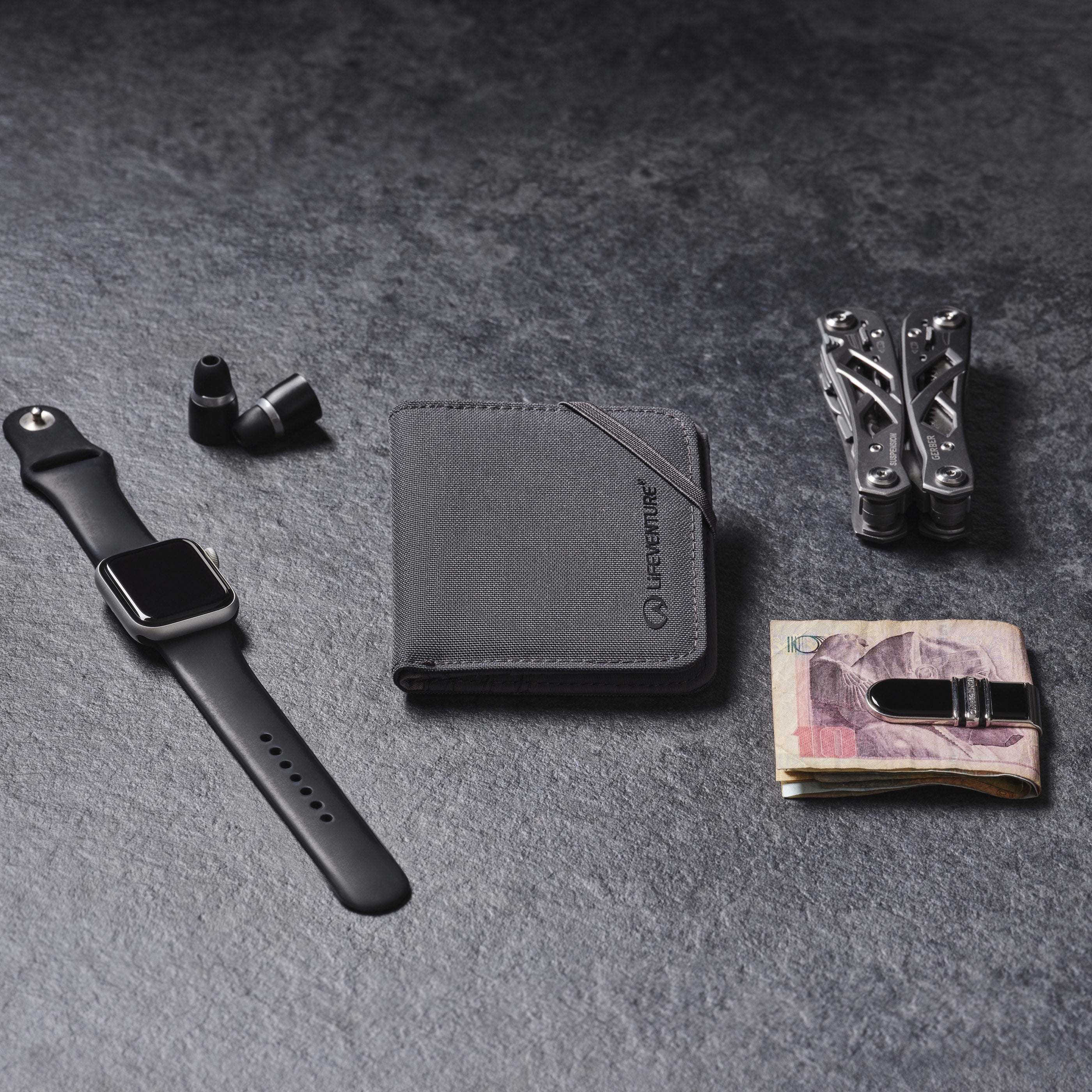 RFiD Compact Wallet (Grey)