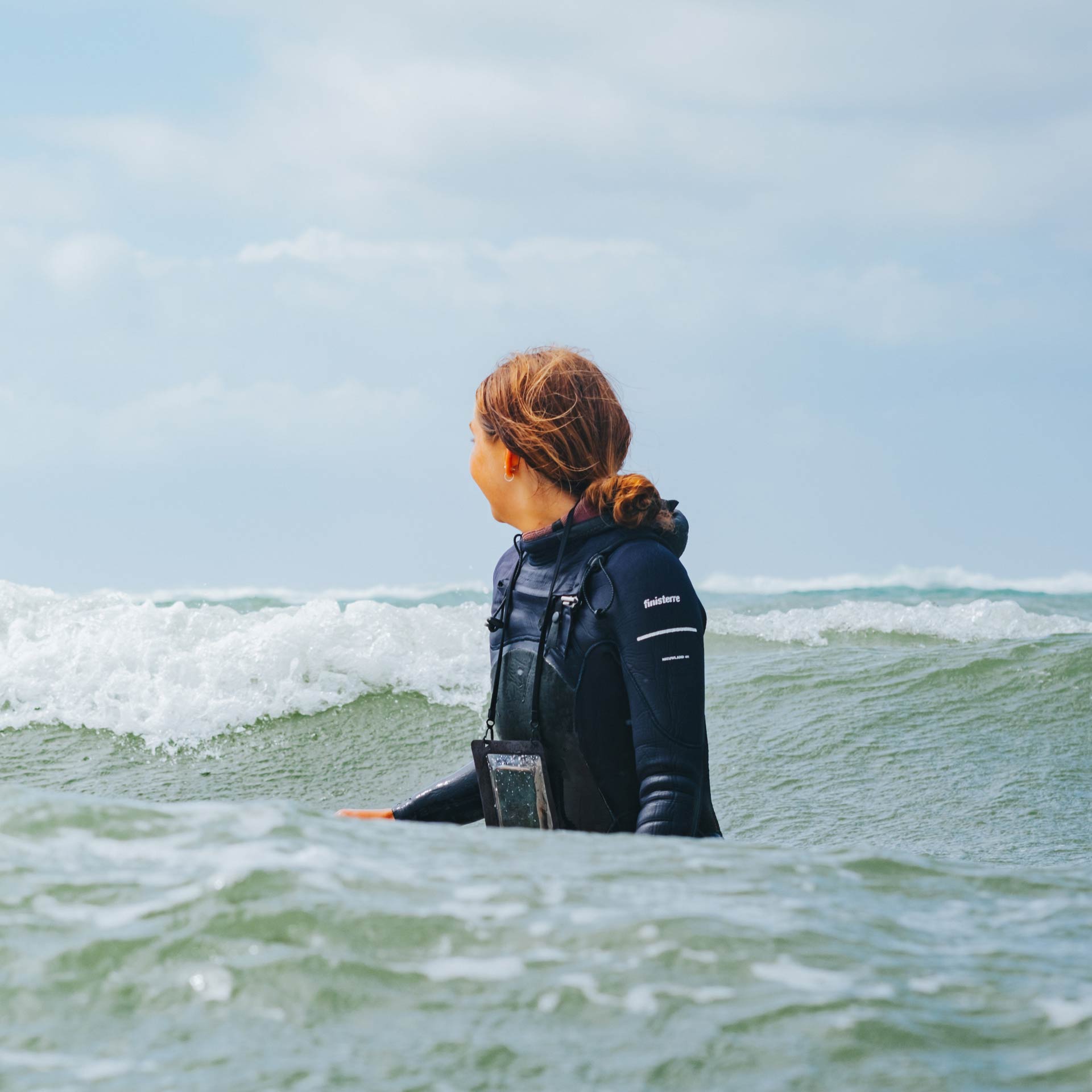 Waterproof Phone Pouch Plus - variant[Grey]