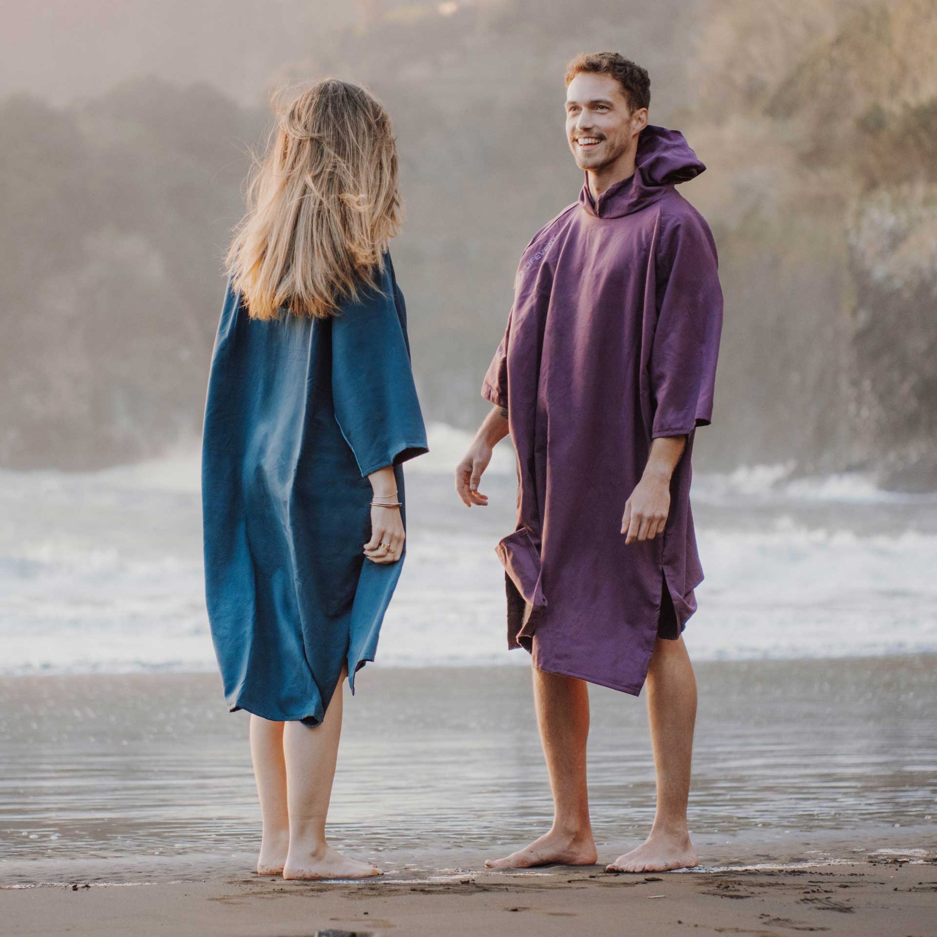 Lightweight Changing Robe - variant[Navy]