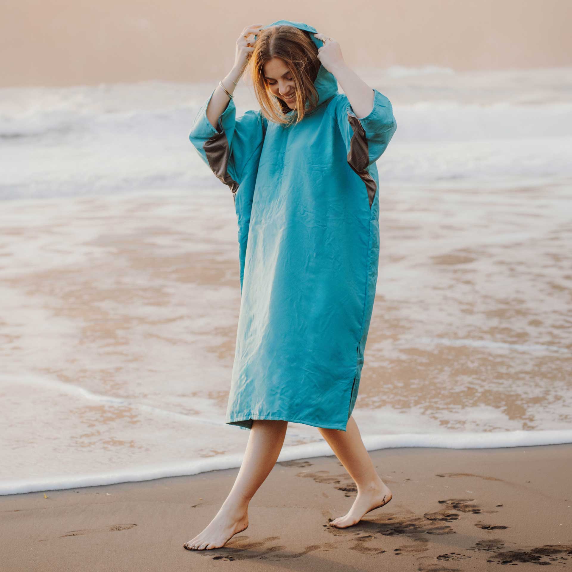 Lightweight Changing Robe - variant[Teal]