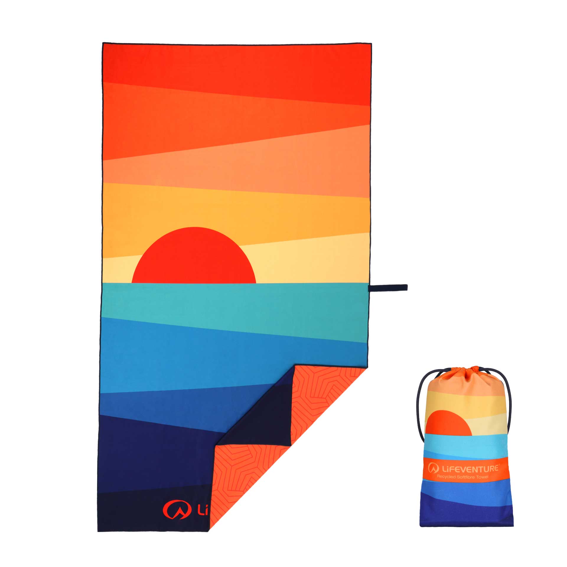 SoftFibre Recycled Towels - variant[Sun]