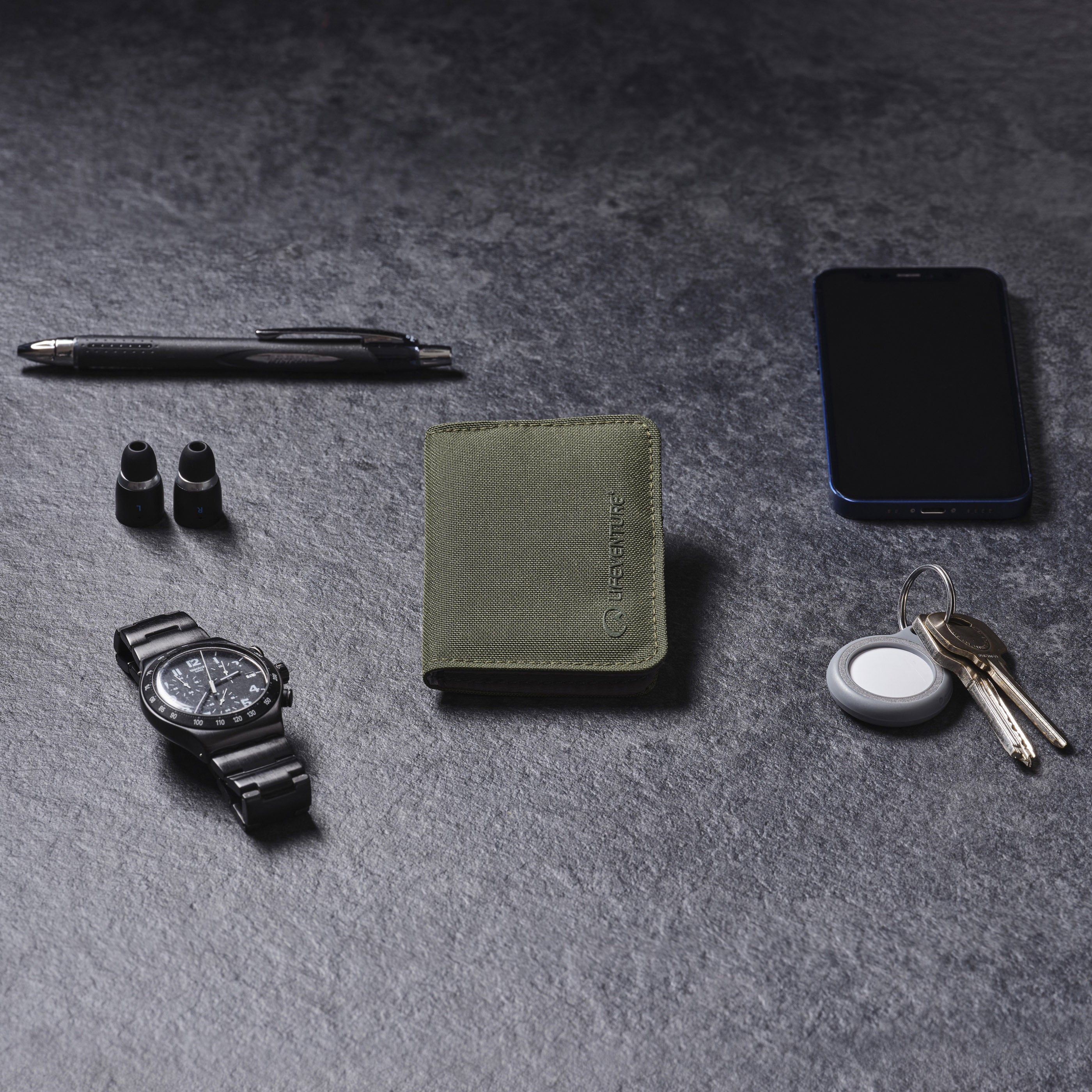 RFiD Card Wallet - variant[Olive]