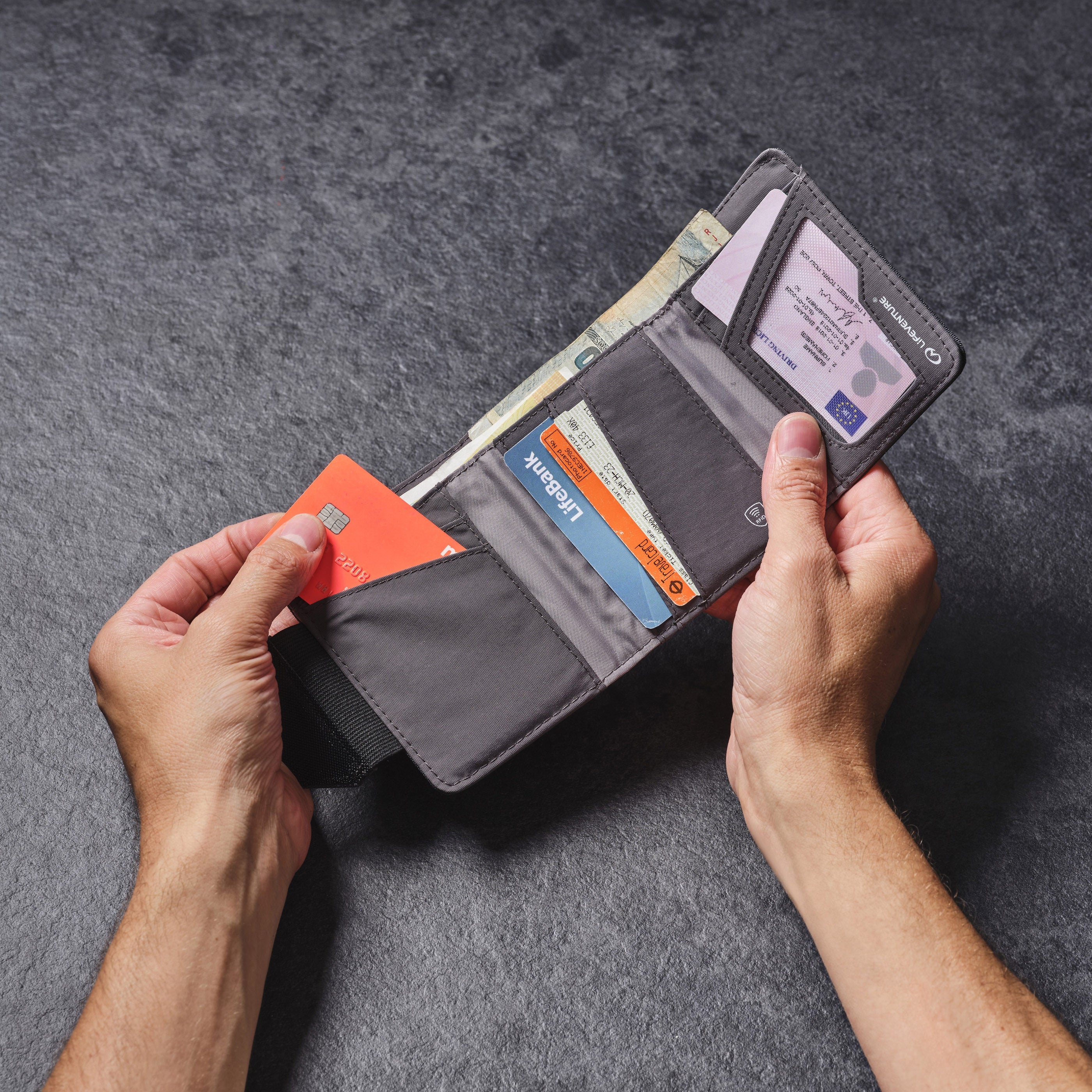 RFiD Wallet - variant[Grey]