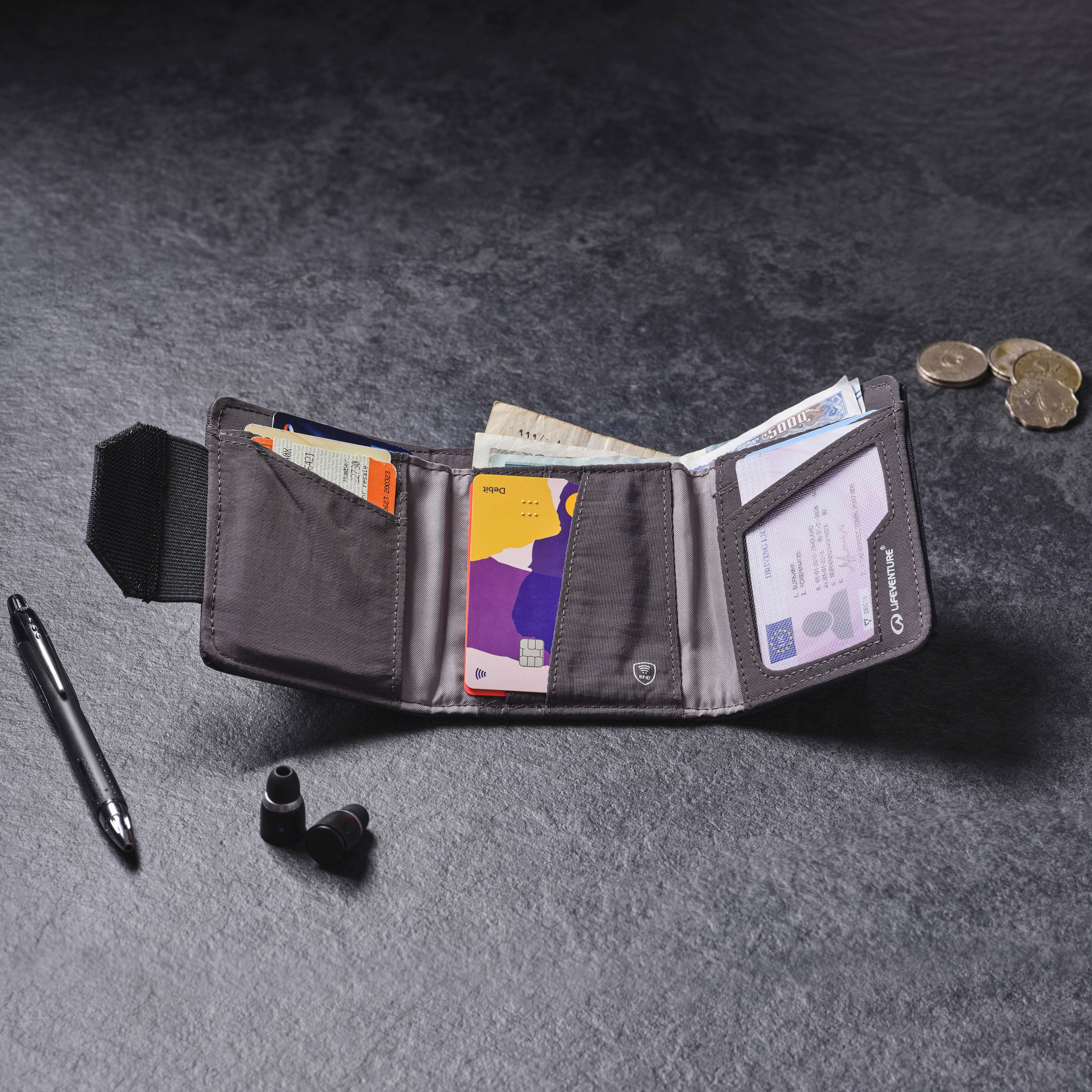 RFiD Wallet - variant[Navy]