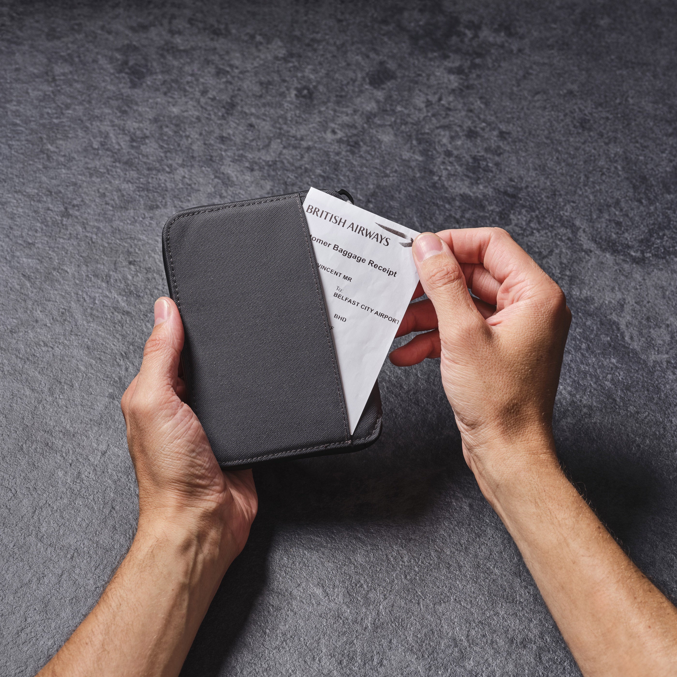RFiD Travel Wallet - Mini - variant[Grey]