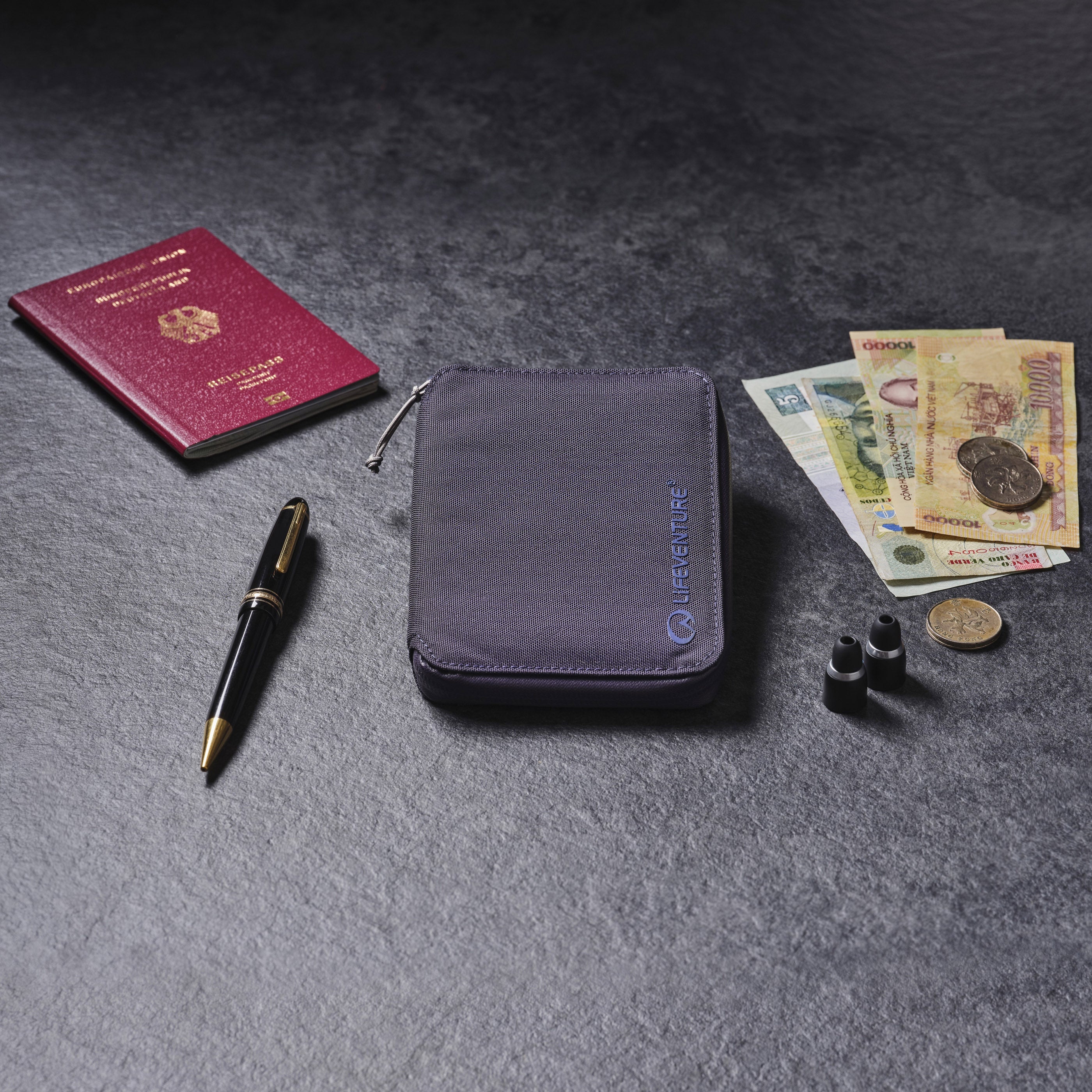 RFiD Travel Wallet - Mini - variant[Navy]