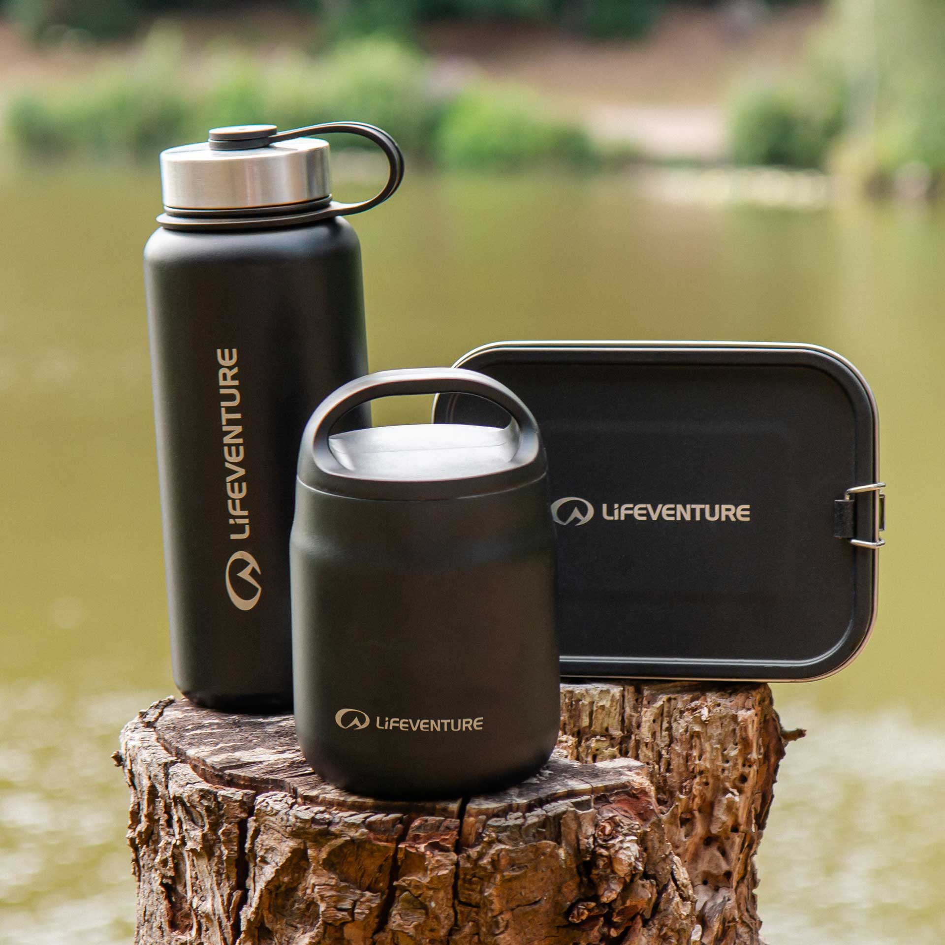 Stainless Steel Lunch Box - variant[Black]