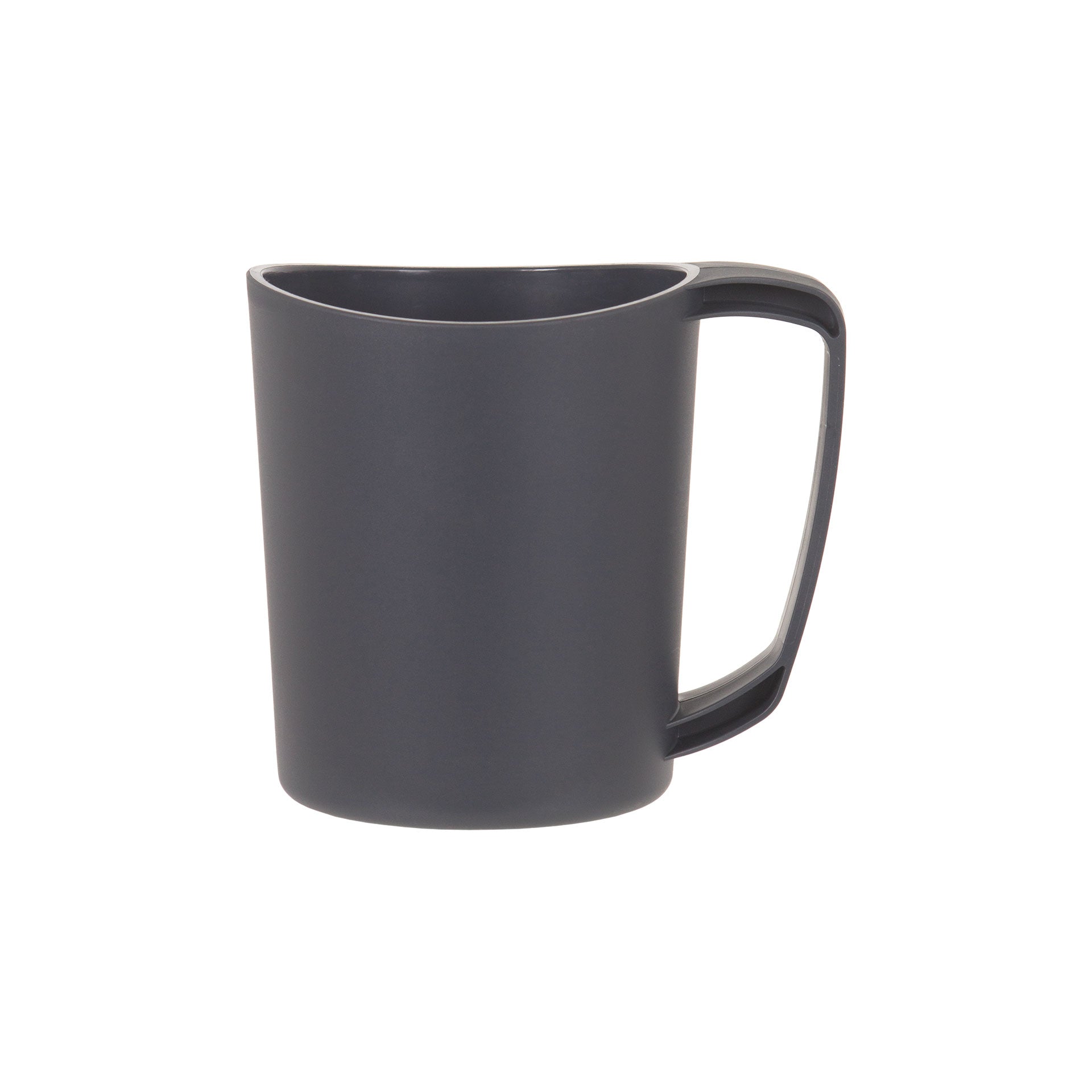Ellipse Plastic Camping Mugs - variant[Graphite,450ml]