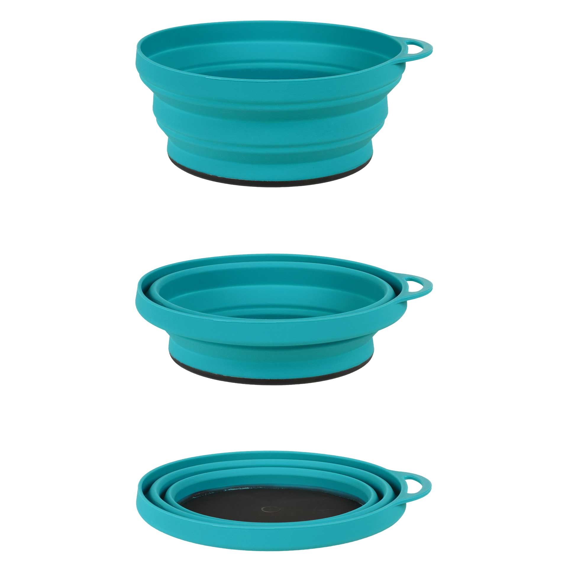 Ellipse Collapsible Bowls - variant[Teal]