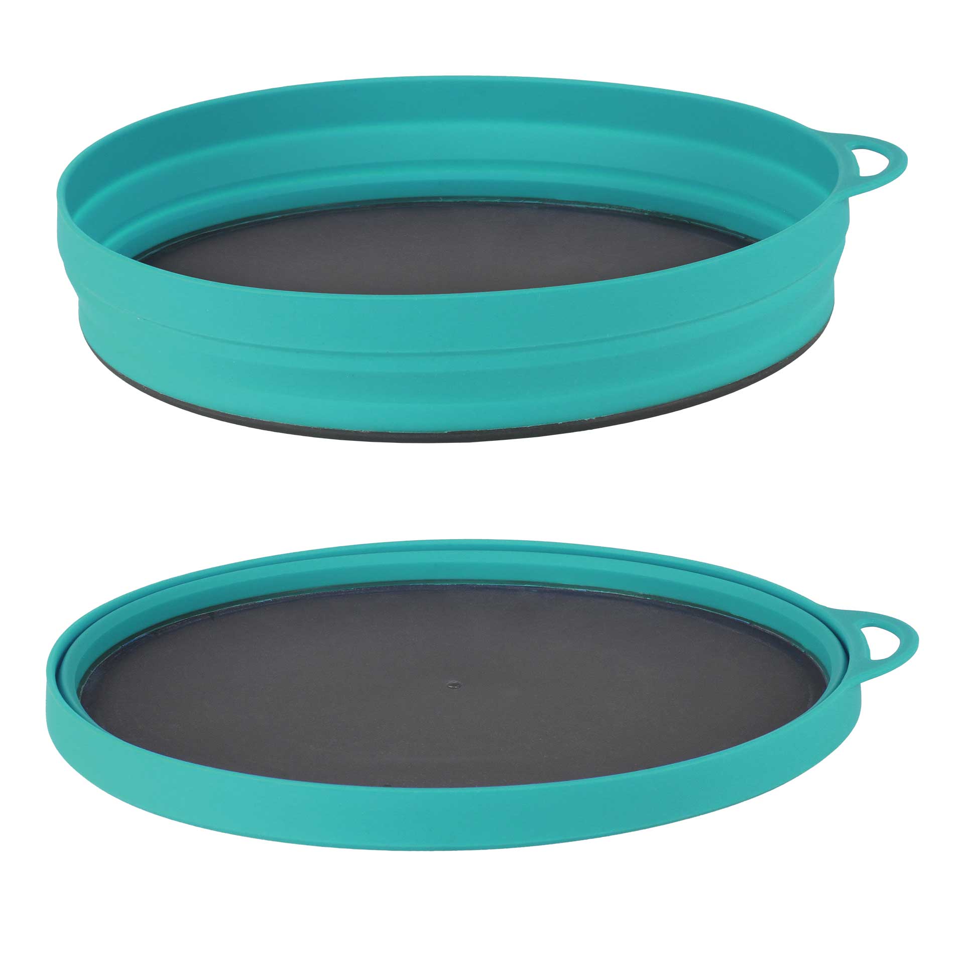 Ellipse Collapsible Plate - variant[Teal]